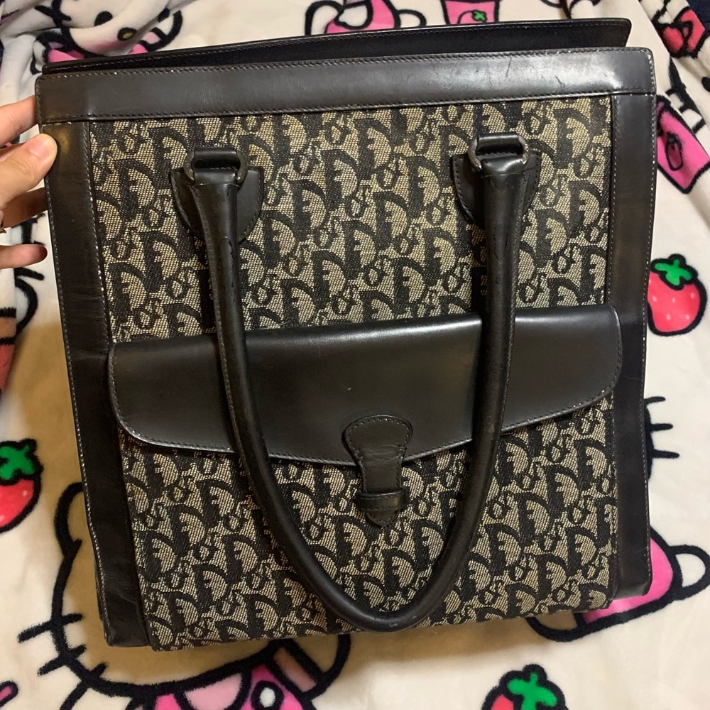 AUTHENTIC 80s CHRISTIAN DIOR TROTTER BAG